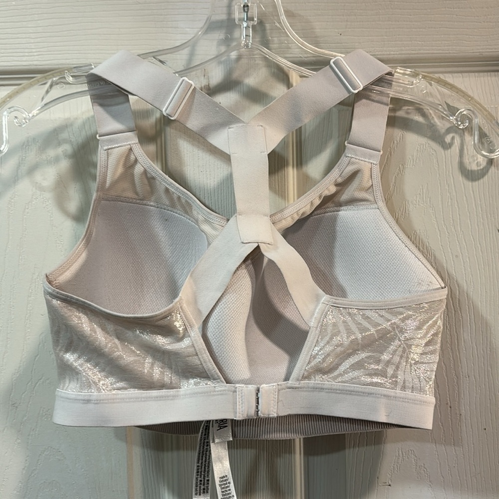 Victoria's Secret Lightly Lined Perfect Shape Demi Sports Bra 34DD - Picture 3 of 8